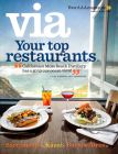 AAA Via magazine cover with Moss Beach Distillery named in top restaurants